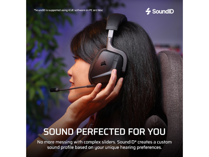 Corsair VOID MAX v2 Trådløst Gamingheadset (sort) Gamingheadset