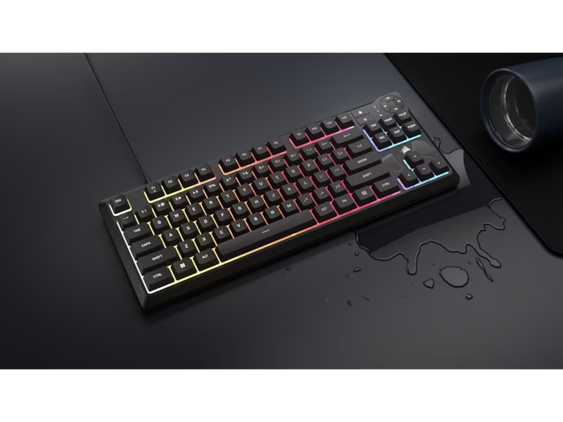Corsair K55 CORE TKL RGB Gamingtastatur (sort) Gamingtastatur