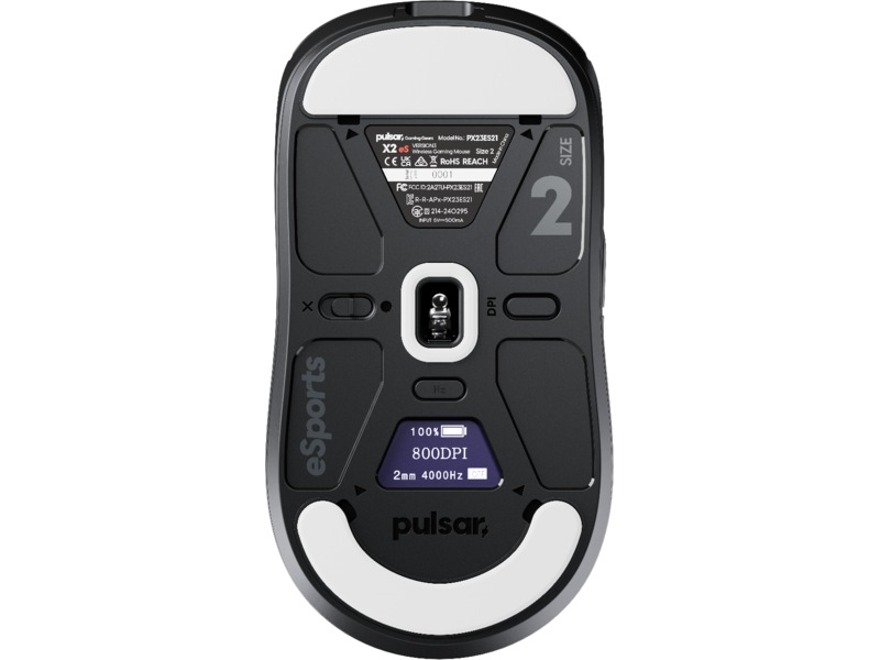 Pulsar X2 V3 eS Mini Trådløs Gamingmus (sort) -B-Grade Demo mus