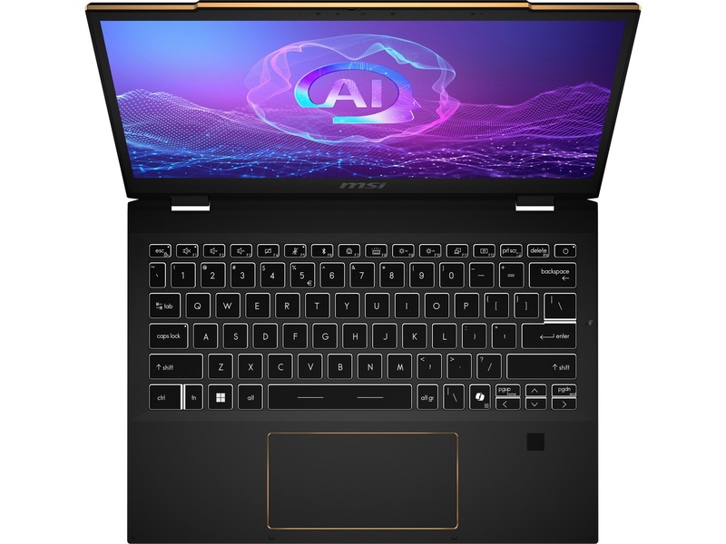 MSI Summit E13 AI Evo 13,3" FHD Touch -B-Grade Demo bærbar PC