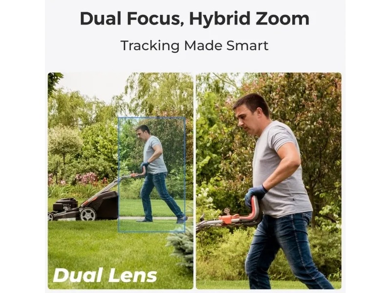 Reolink TrackMix WiFi Overvåkningskamera -B-Grade Demo hjem & fritid