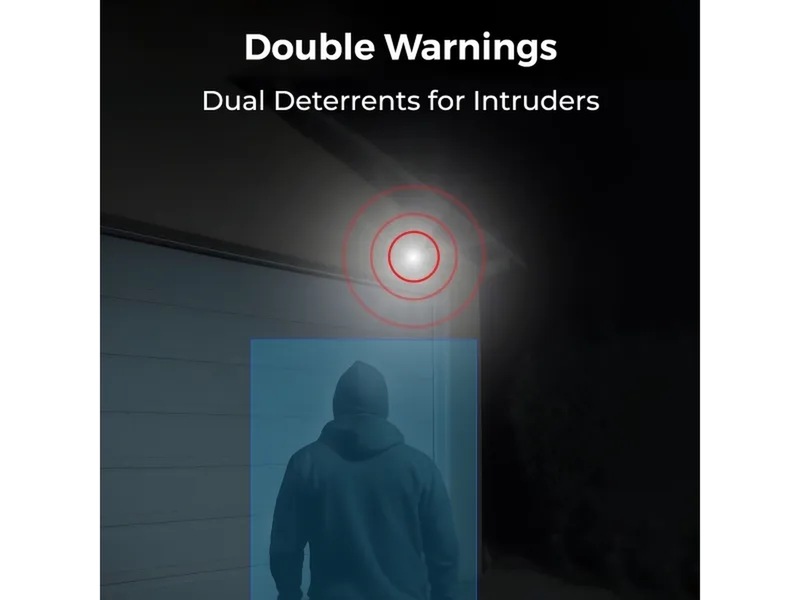 Reolink TrackMix WiFi Overvåkningskamera -B-Grade Demo hjem & fritid