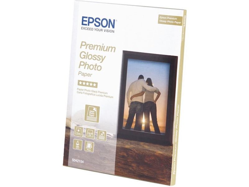 Epson 13x18 Premium Glossy Photo Paper Papir