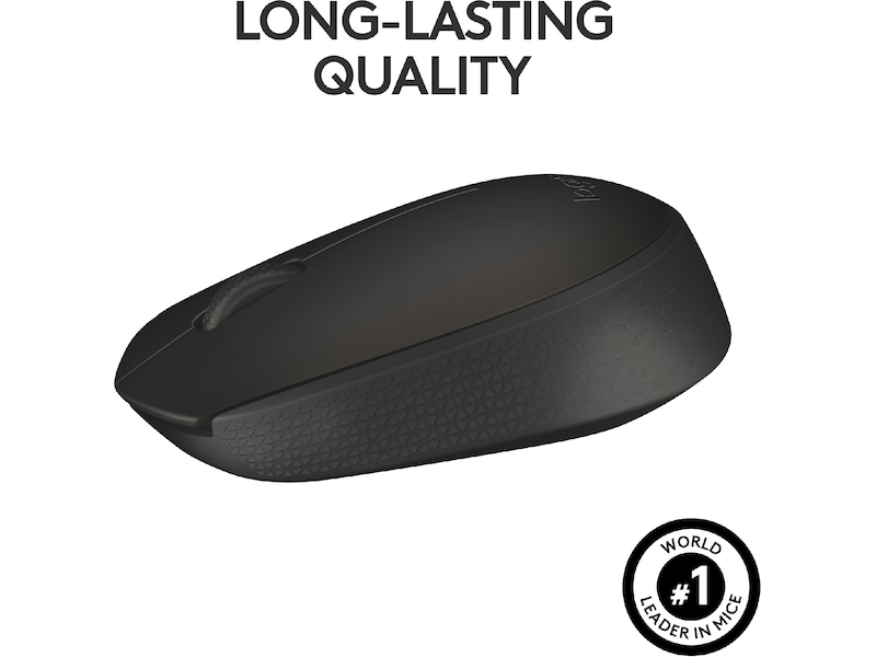 Logitech B170 Trådløs Mus Sort Mus