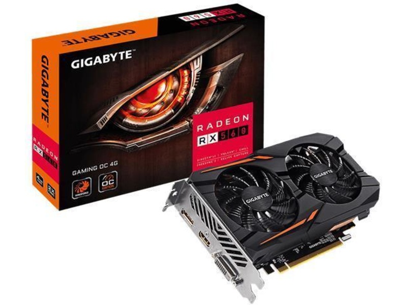 Gigabyte Radeon RX560 4GB Gaming OC-Demo - Komplett.no