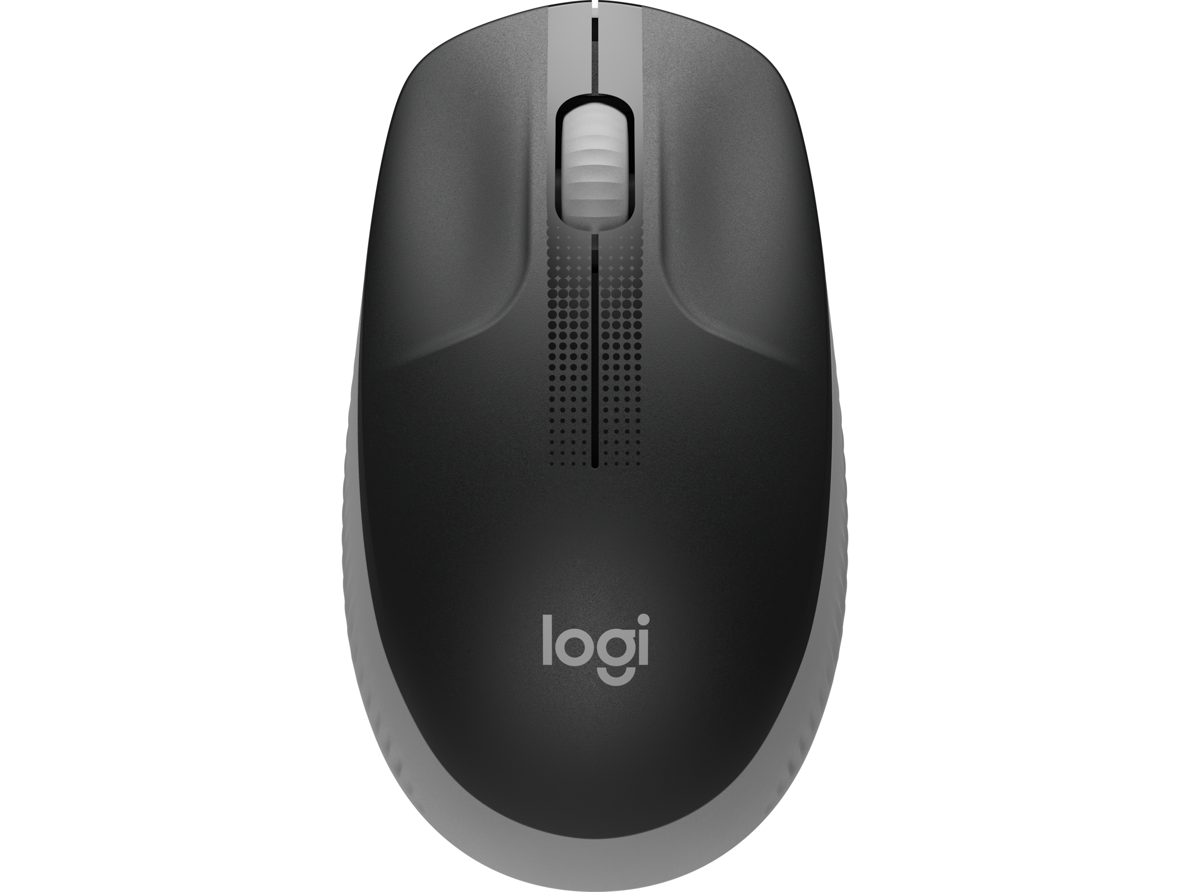 Logitech M190 Trådløs mus i full størrelse mellomgrå Mus