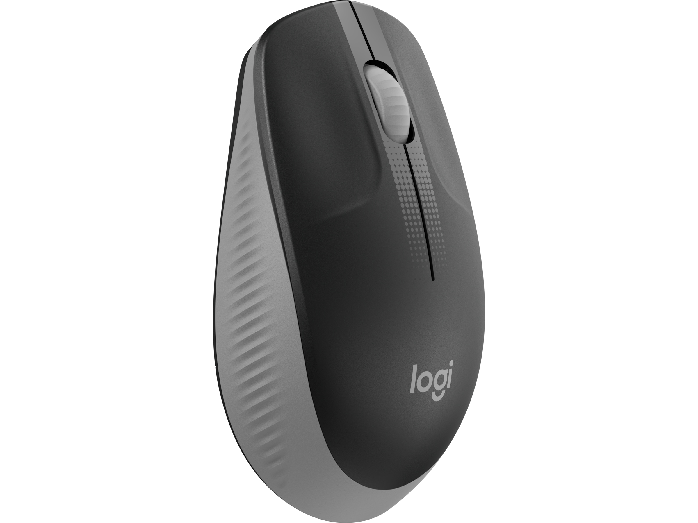 Logitech M190 Trådløs mus i full størrelse mellomgrå Mus