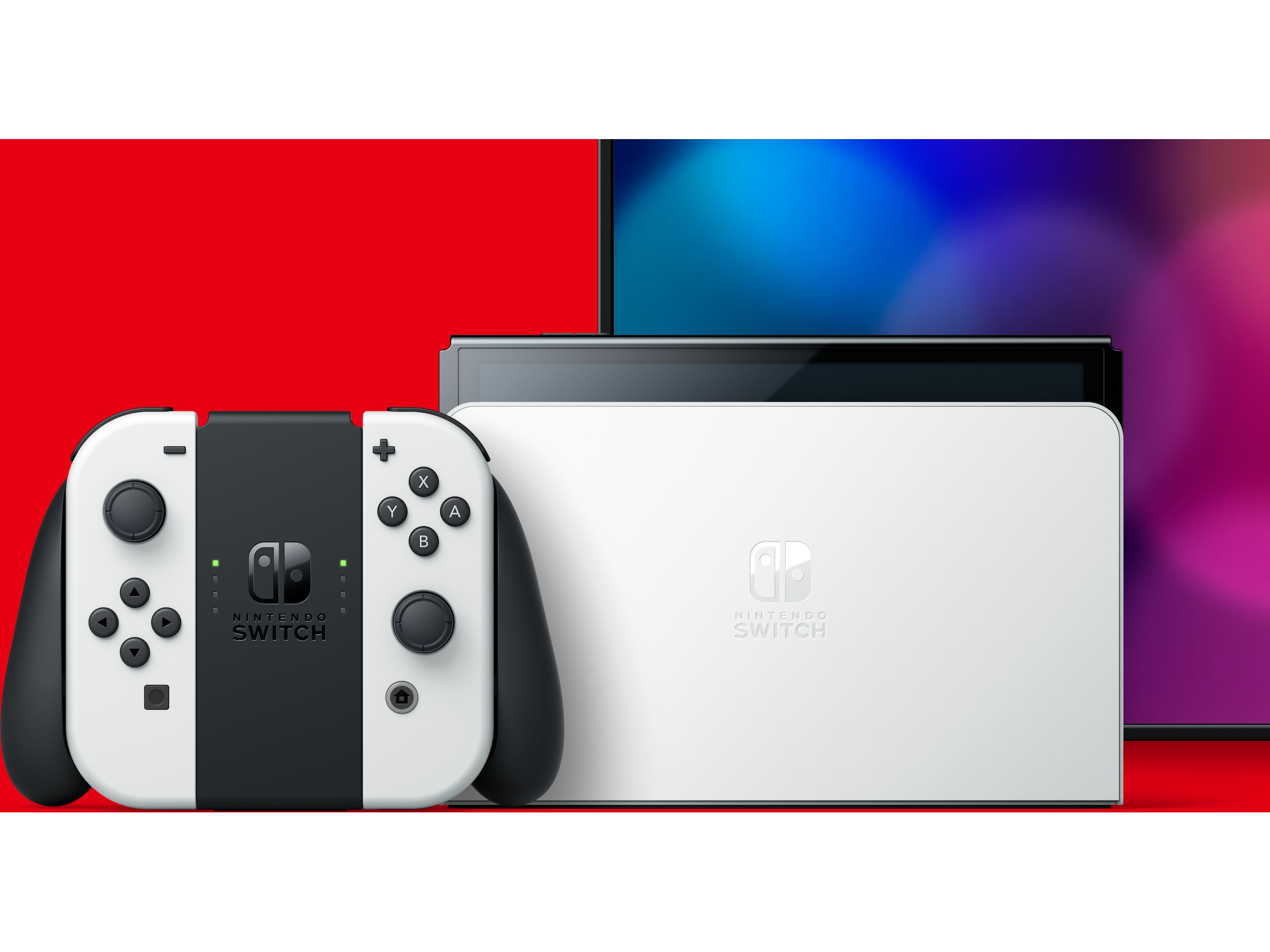Nintendo Switch OLED 2021 64GB (hvit) Nintendo
