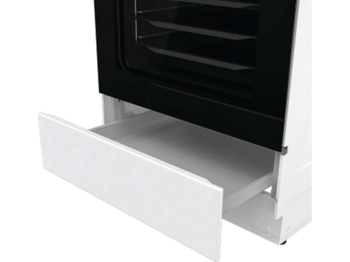 Gorenje GEC6A40WD Elektrisk Komfyr (hvit) Komfyr