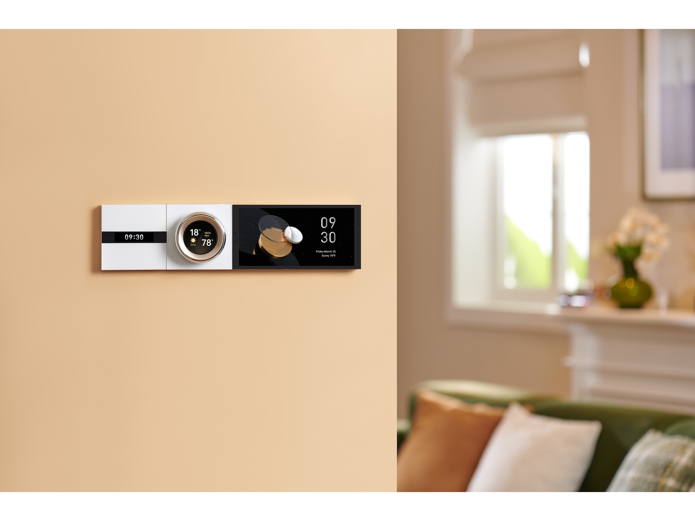 Aqara MP-K03D Panel Hub S1 Lysbrytere, dimmere & lysstyring