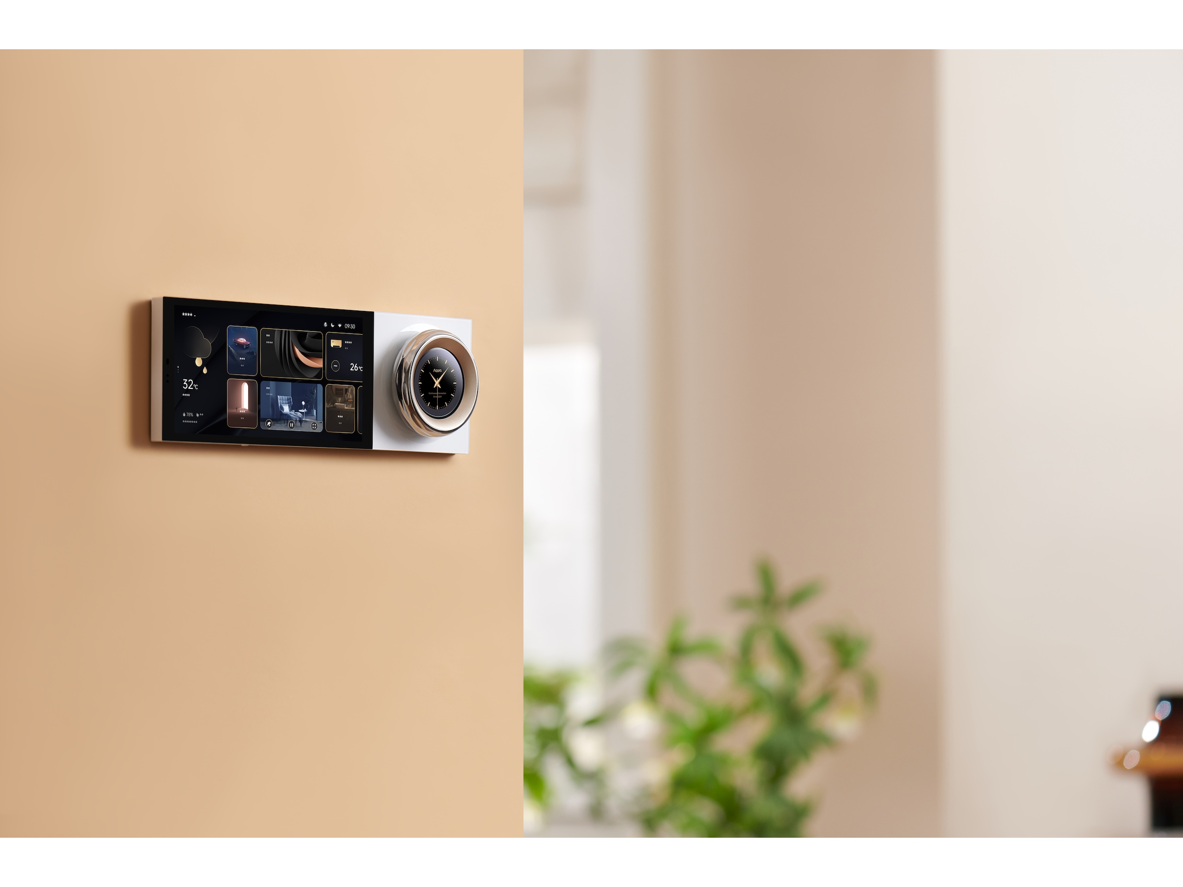 Aqara MP-K03D Panel Hub S1 Lysbrytere, dimmere & lysstyring