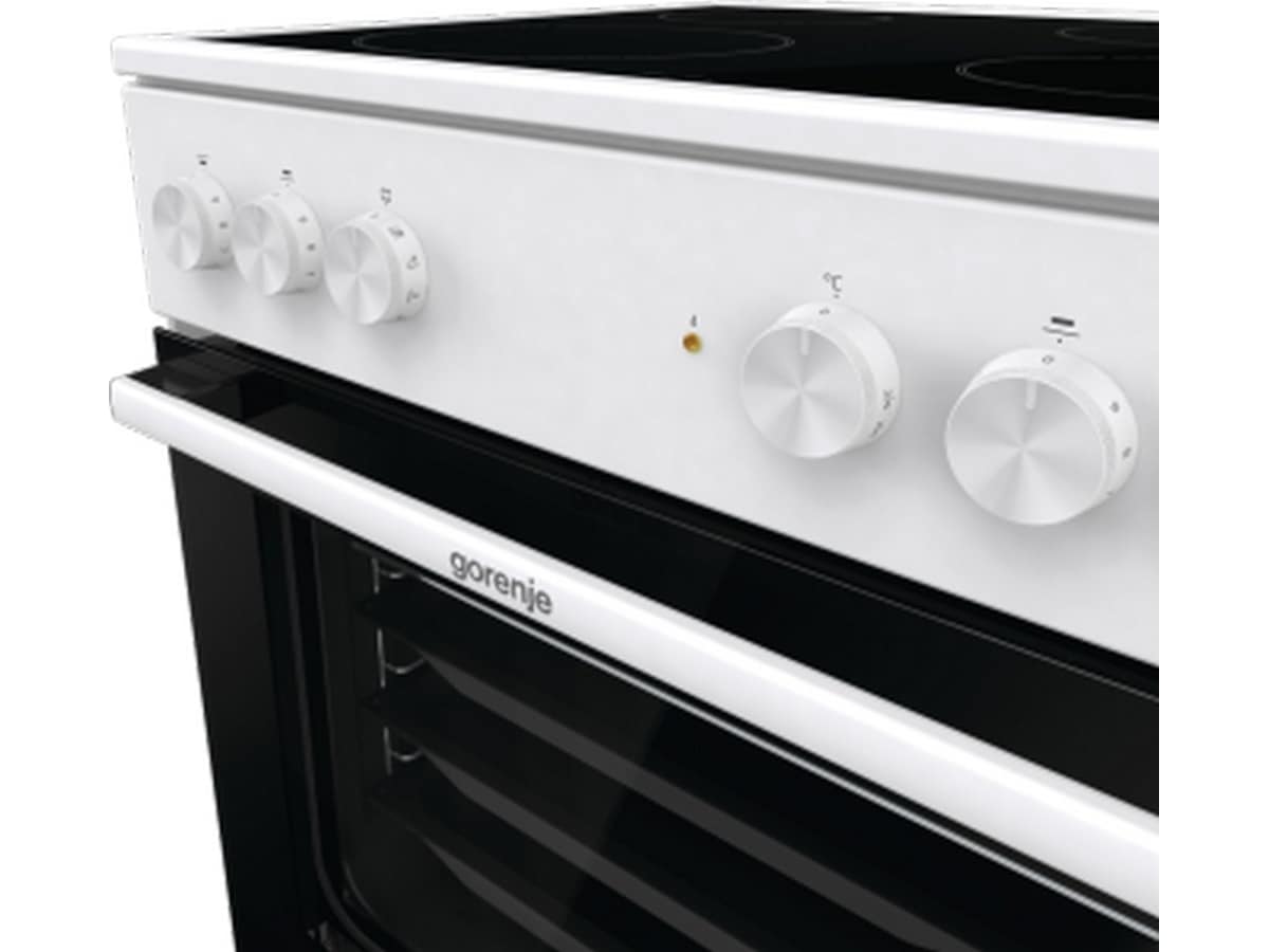 Gorenje GEC6A40WD Elektrisk Komfyr (hvit) Komfyr