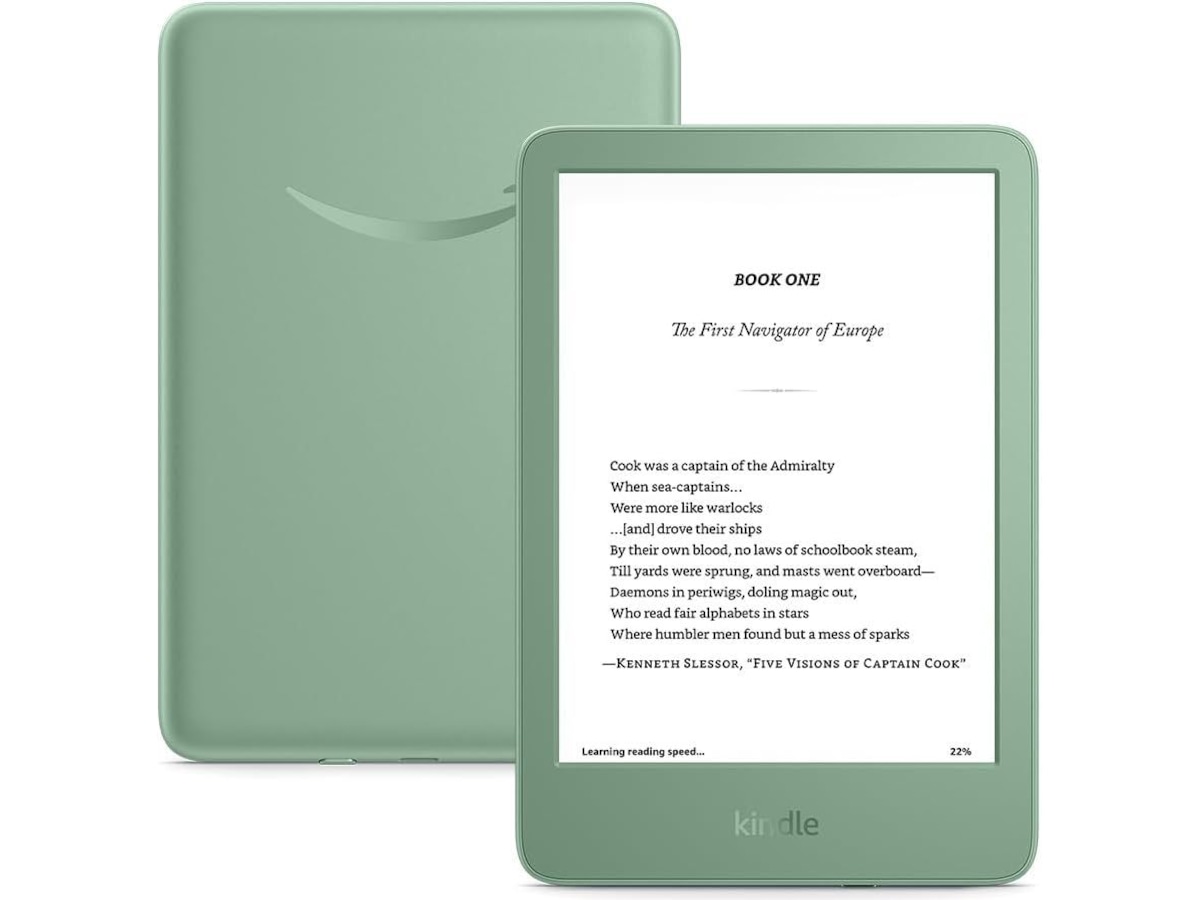 Amazon Kindle (2024) 6" 16GB (matcha) Lesebrett