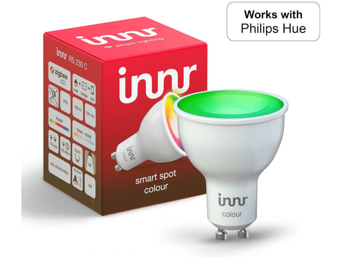 Innr smart spot GU10 farge Lyspærer & LED-pærer