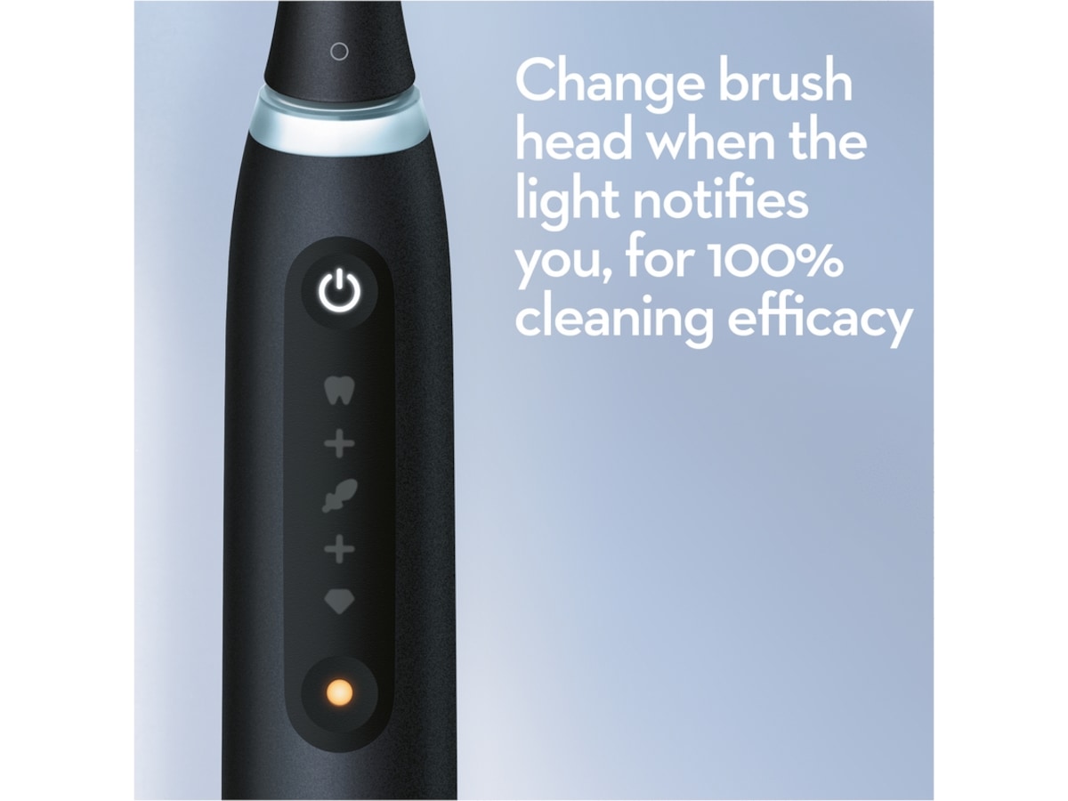 Oral-B iO 5S Elektrisk Tannbørste (sort)  -B-Grade Demo trening & velvære