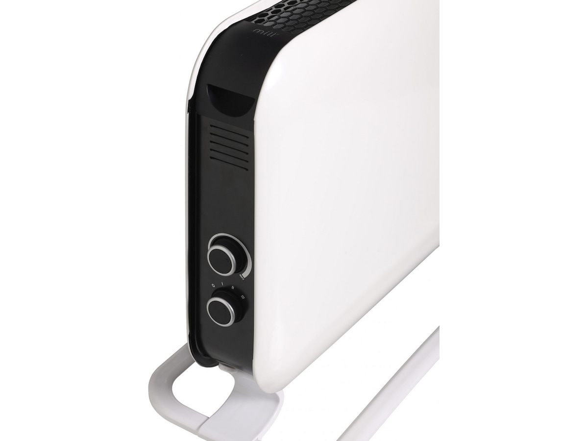 Mill Instant gulvovn 2000W Mec (hvit) 2-pack Frittstående varmeovner