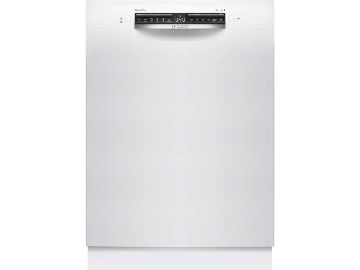 Bosch Serie 4 SMU4HMW01S Oppvaskmaskin (hvit) Underbygd oppvaskmaskin