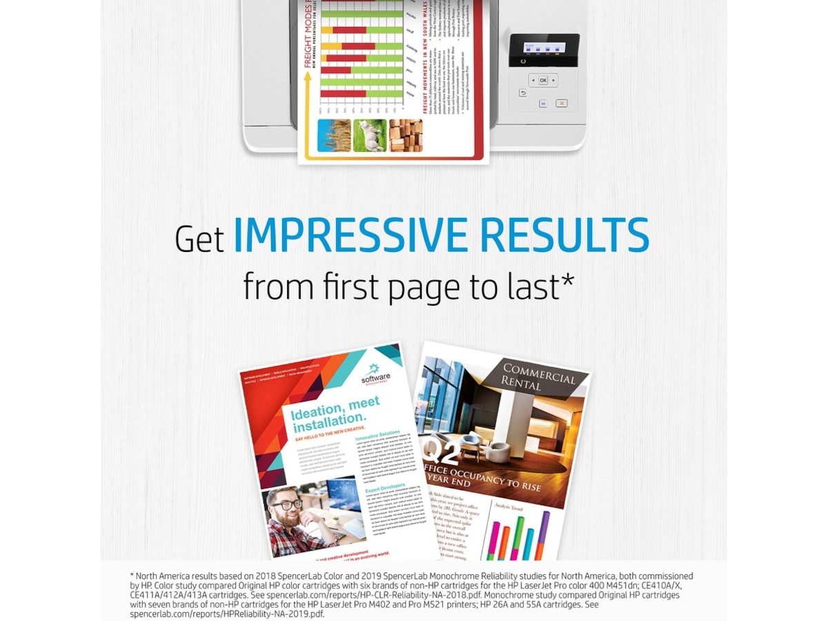 HP Toner 410A Magenta Lasertoner