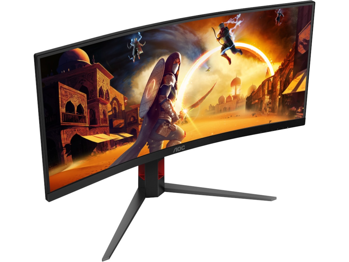 AOC 34" curved gamingskjerm CU34G4 Gamingskjermer