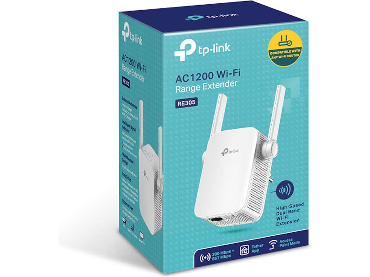 TP-Link RE305 Range Extender -B-Grade Demo nettverk