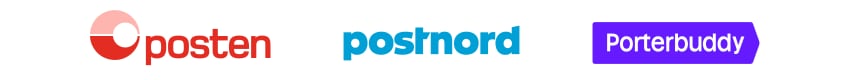 Logoer for: Posten Postnord Porterbuddy