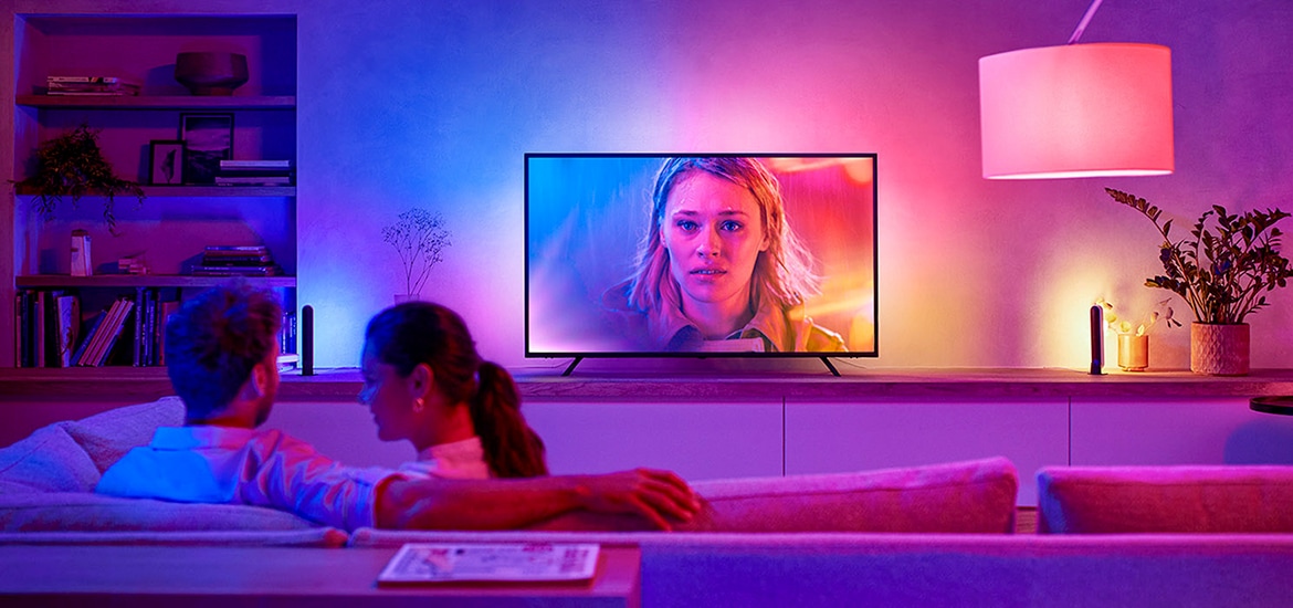 Gjør TV-opplevelsen helt rå med smartbelysning