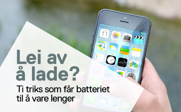 Lei av å lade?