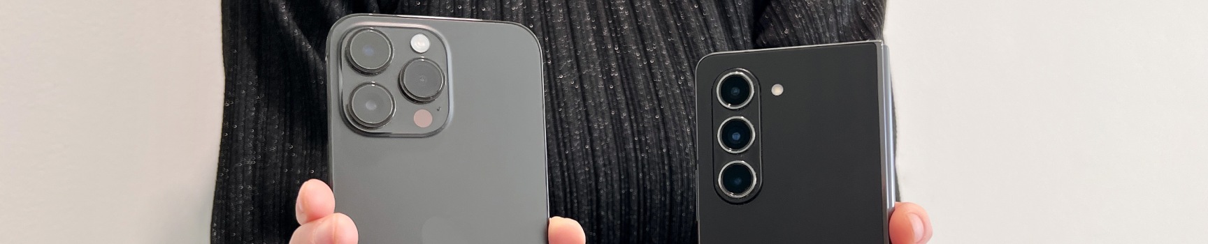 iPhone og Samsung Galaxy