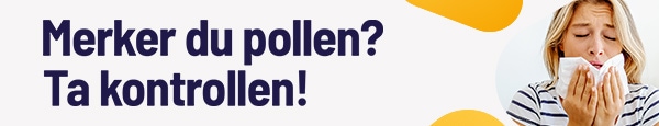 Merker du pollen? Ta kontrollen