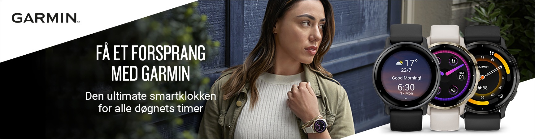 Få et forsprang med Garmin!