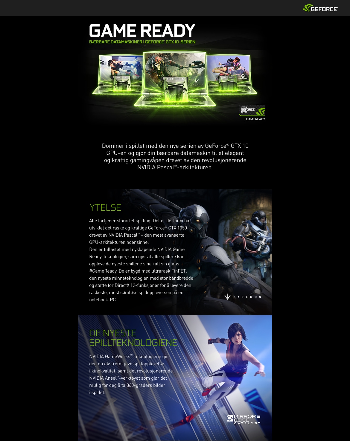 Nvidia Geforce GTX 1050