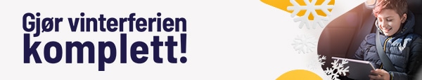 Gjør vinterferien komplett!