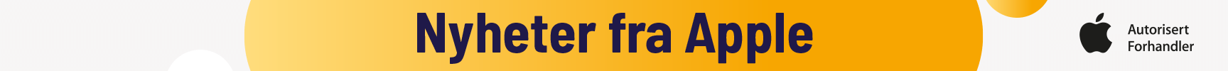 Nyheter fra Apple