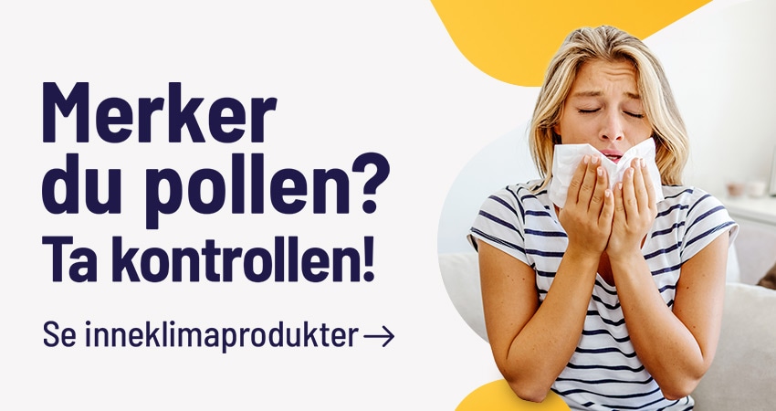 Pust lettere i pollensesongen 🌿vi har produktene som hjelper deg!