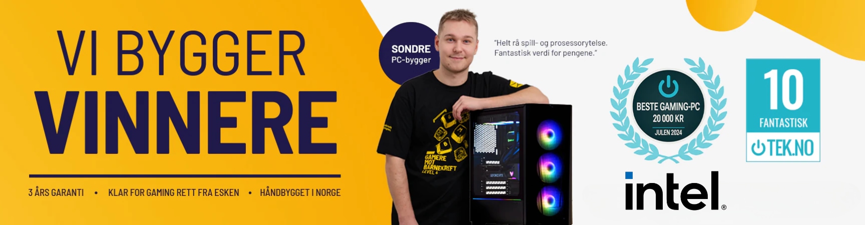 Vi bygger vinnere - Intel