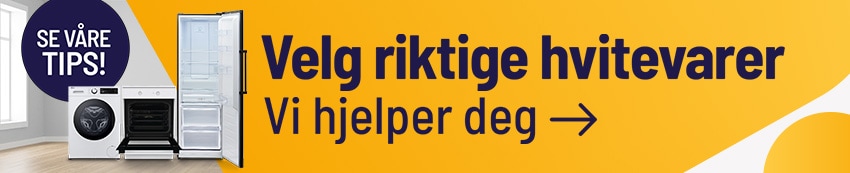 Velg riktig hvitevare for deg