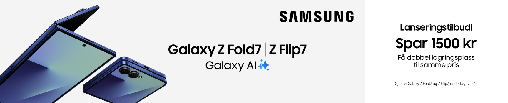 Galaxy Z Fold7 og Z Flip7