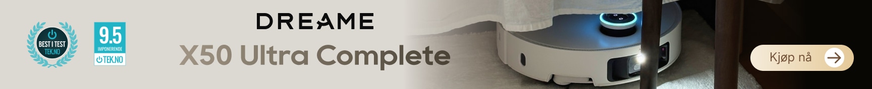 Dreame X50 Ultra Complete robotstøvsuger