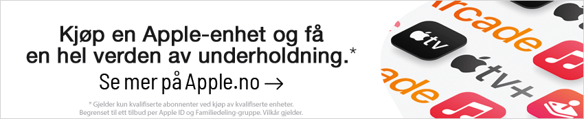 Kjøp en Apple-enhet og få mer!