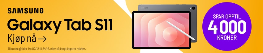 Ekstra gode priser på Samsung Tab S11