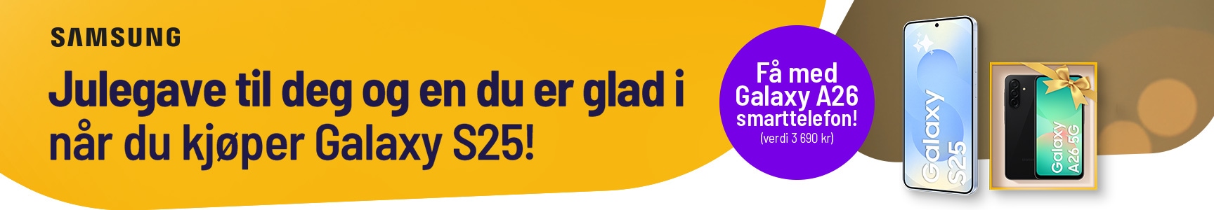 Julegave til deg og en du er glad i.