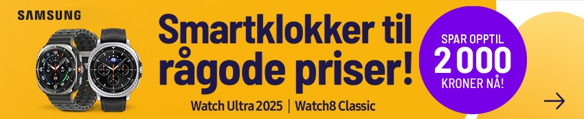 Smartklokker til rågode priser!