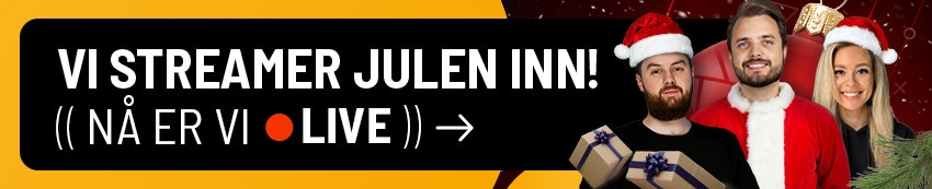 Se på vår julestream!