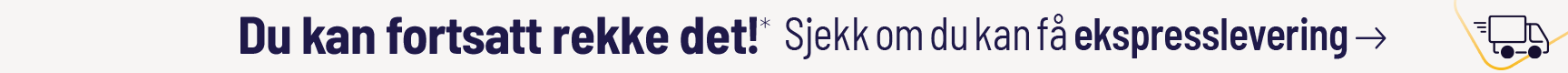 Ekspress levering