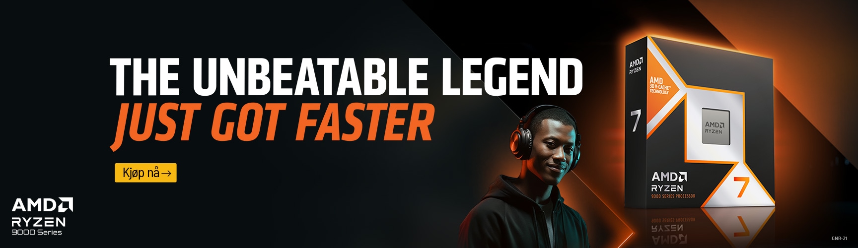 AMD Ryzen 7 9850X3D prosessor