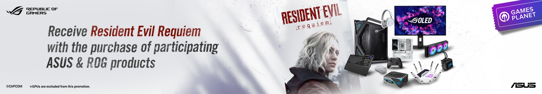 ASUS Game bundle - Resident Evil Requiem