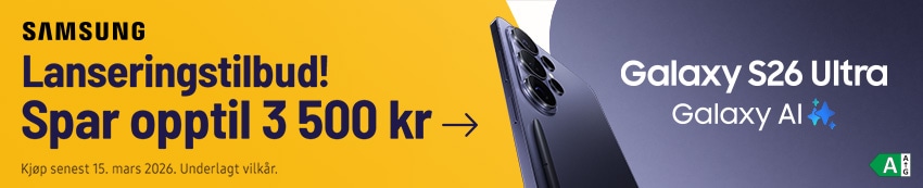 S26 er her! Benytt deg av lanseringstilbudet!