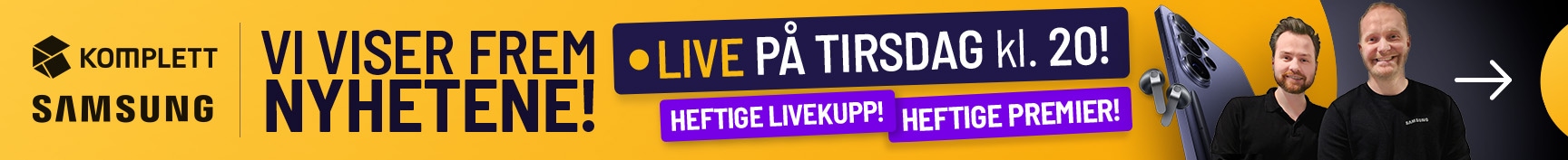 Delta på arrangementet vårt!