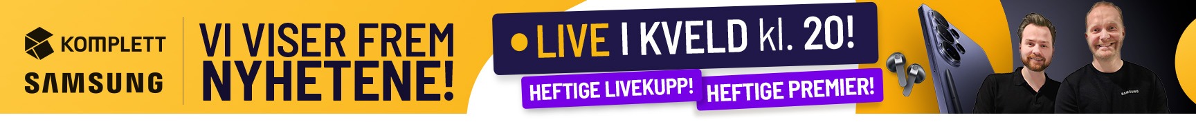 Samsung live teaser banner