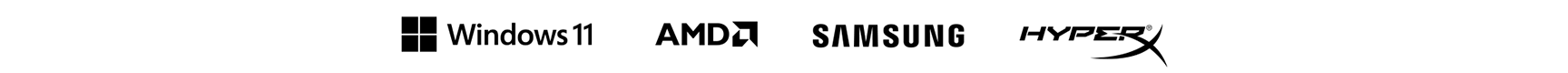 Sponsorer: Windows 11, AMD, Samsung og HyperX